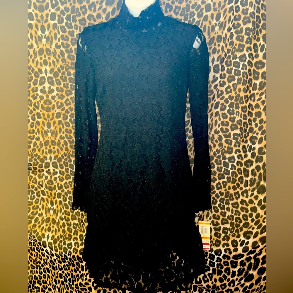 INC black lace dress NWT